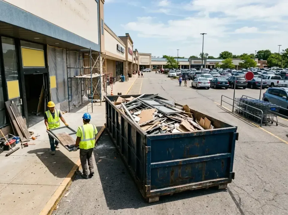 retail-store-renovation-debris-003 — frequently asked questions, Roll-off Dumpster Rentals in Lakeland, TN